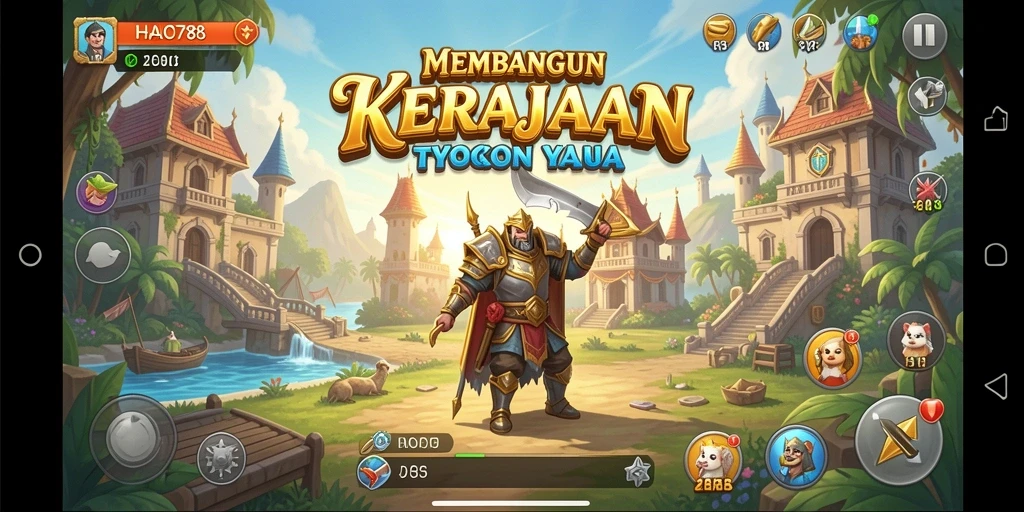 Tampilan gameplay HAO788 yang menawan dan penuh strategi.