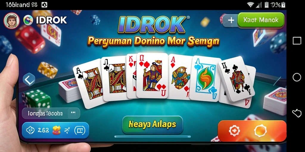 Tampilan gameplay yang seru dan menantang di IDROK.
