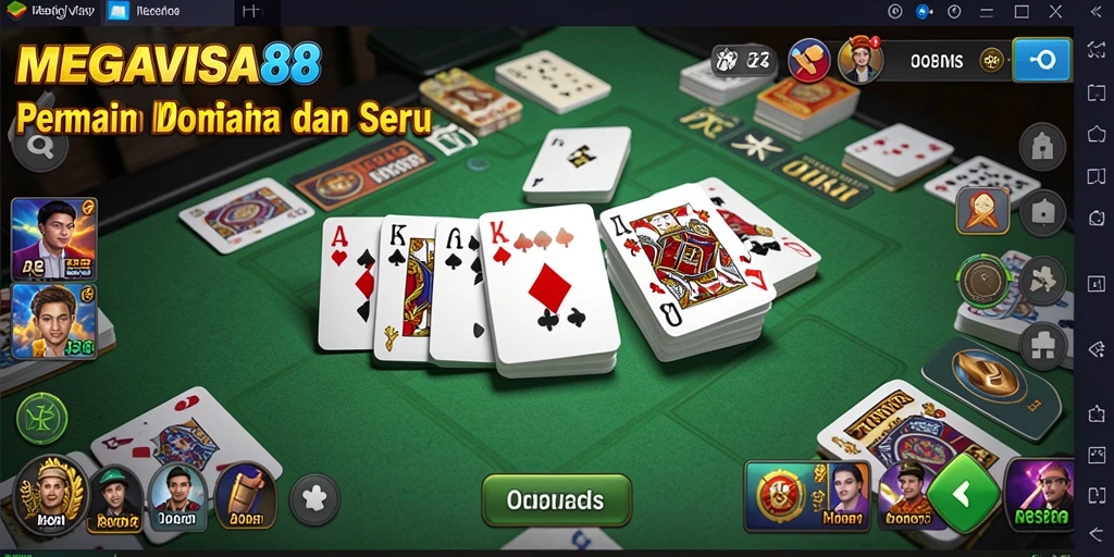 Tampilan gameplay seru MEGAVISA88 yang menantang.
