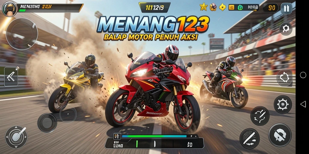 Screenshot gameplay MENANG123 yang mendebarkan dan realistis.